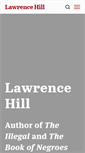 Mobile Screenshot of lawrencehill.com